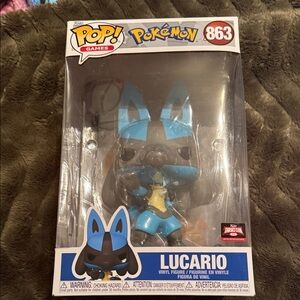 Funko Pokémon Lucario Figure NIB 863